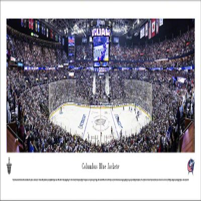 Columbus Blue Jackets - Unframed 40 x 13.5 Poster by Blakeway Panoramas