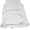 I&S Girl's 4 Pack Sleeveless Tank Tops Soft Cotton Undershirts (12, Whites) view 3