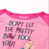 Nickelodeon Big Girl's JoJo Siwa 2-Piece Pajama Set Sleepwear, Pretty Bow, 8 view 3