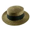Classic Italy Boater Boater Hat Gondolier Straw Size 60 Cm Olive view 1