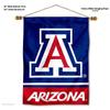 Arizona Wildcats Blue Banner with Hanging Pole view 2