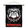 Georgia Bulldogs New Dawg Banner with Hanging Pole view 1
