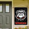 Georgia Bulldogs New Dawg Banner with Hanging Pole view 3