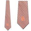 Eagles Wings Syracuse Ties Orange Mens College Neckties (Gingham Microfiber) view 2