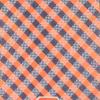 Eagles Wings Syracuse Ties Orange Mens College Neckties (Gingham Microfiber) view 3