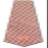 Eagles Wings Syracuse Ties Orange Mens College Neckties (Gingham Microfiber) view 4