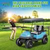 10L0L Golf Cart Seat Covers Universal for Yamaha G29 Drive2 Club Car DS Precedent Tempo Standard Front Seats, Breathable Mesh Bench Seat Cover, No Drilling Seat Cushion - All-Season Comfort view 2