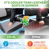 10L0L Golf Cart Seat Covers Universal for Yamaha G29 Drive2 Club Car DS Precedent Tempo Standard Front Seats, Breathable Mesh Bench Seat Cover, No Drilling Seat Cushion - All-Season Comfort view 4