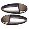 Innovative Lighting LED Docking Light- Mirrored Stainless Steel - Pair view 1