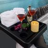 Hot Tub Towel Holder, Snack Tray, Phione and Tablet Stand view 1