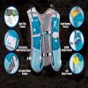 Aonijie Lovtour Premium Running Race Hydration Vest Pack for Marathon, Cycling, Hiking with Soft Water Bottle As Gift (Black+1.5L Water Bladder), Medium view 4
