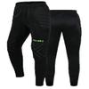 KELME Soccer Goalkeeper Pants Pro with Protection Pads  Padded Soccer Goalie Pants  Kids, Youth and Adults Sizes (Black/Yellow, Kids 8) view 1