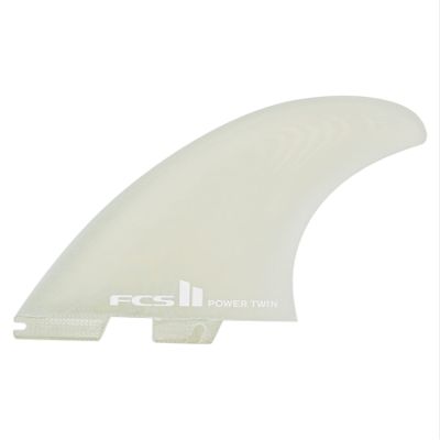 FCS 2 Power Twin+1 PG Fins Clear NEWSKU