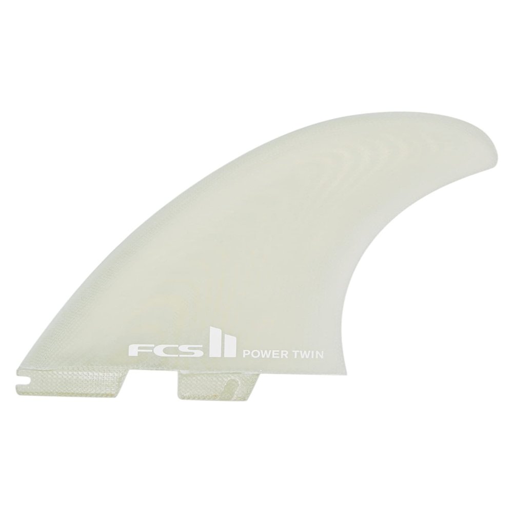 FCS 2 Power Twin+1 PG Fins Clear NEWSKU
