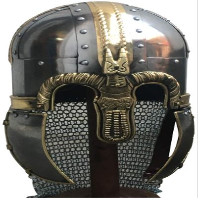 Medieval 8th-Century Anglo-Saxon Coppergate Helmet ABS
