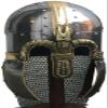 Medieval 8th-Century Anglo-Saxon Coppergate Helmet ABS view 1