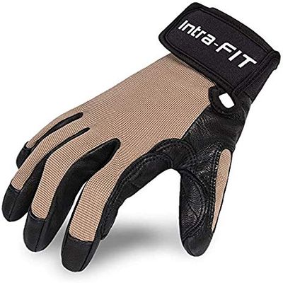 Intra-FIT Climbing Gloves Rope Gloves, Perfect for Rappelling Rescue Rock/Tree/Wall/Mountain Climbing, Adventure, Outdoor Sports
