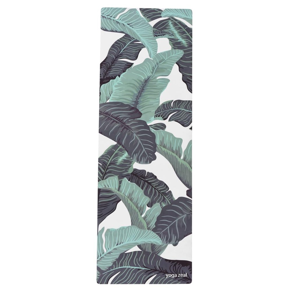 Tropical Mat - Luxuriously Soft, Thick, Non-Slip, Hot Yoga Mat. Eco Printed. Designed to grip better with a sweaty yoga practice!