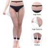 Abberrki Womens Sexy Fishnet Footless Tights High Waisted Net Footless Leggings (4 Pairs) view 2