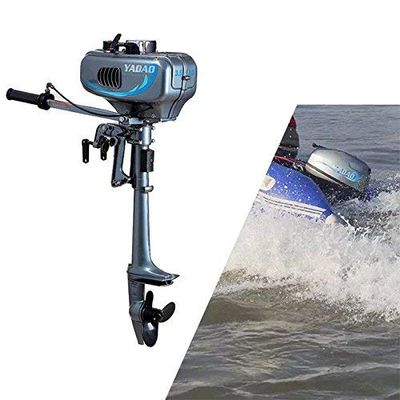 3.5 HP Outboard Motor 2 Strokes Inflatable Fishing Boat Engine Air Cooling System CDI System