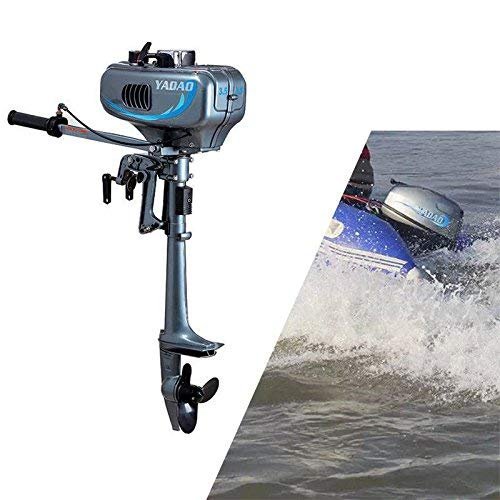 3.5 HP Outboard Motor 2 Strokes Inflatable Fishing Boat Engine Air Cooling System CDI System