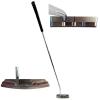 Bell Putters Half Offset Golf Putter 360g Polish Chrome Finish Right-Handed/RH with Winn Midsize Putter Grip and 34" Shaft view 1