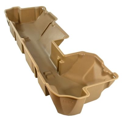 Du Ha Under Seat Storage fits 2019-2026 Ram 1500 Quad Cab New Body Style | Tan Heavy-Duty Back Seat Multi Tool Organizer, Includes 2-Piece Dividers | 30105