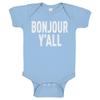 Indica Plateau Bonjour Yall Light Blue 24 Month Cotton One-Piece Infant Baby Romper view 1