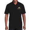 UGP Campus Apparel AP509 - Purdue Boilermakers Primary Alumni LC Polo - Small - Black view 4