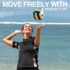 Kanu Surf Women's Breeze UPF 50+ Short Sleeved Active Rashguard & Workout Top, Darren Black, Medium view 3