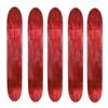 Cal 7 Blank Maple Skateboard Decks (Bundle of 5) (8.5 inch, Red) view 1