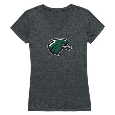 NSU Northeastern State Riverhawks NCAA Women's Cinder T Shirt - Heather Charcoal, XX-Large
