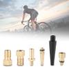 15pcs to Valve Copper&Plastic ycle Valve Adapter ycle Valve Tube Pump Tools (Black&Gold) Pump Pump for Skinny vaule Pump for view 3
