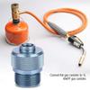 Gas Stove Adapter, Outdoor Equipment Camping Cooking Picnic Barbecue Gas Canister Adapter Convertor Valve view 4