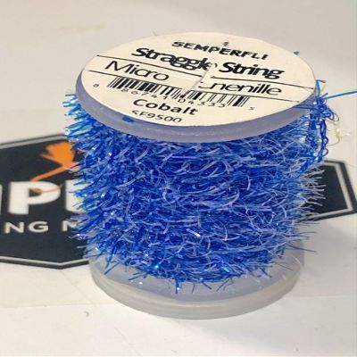 Semperfli Straggle String Micro Chenille Cobalt