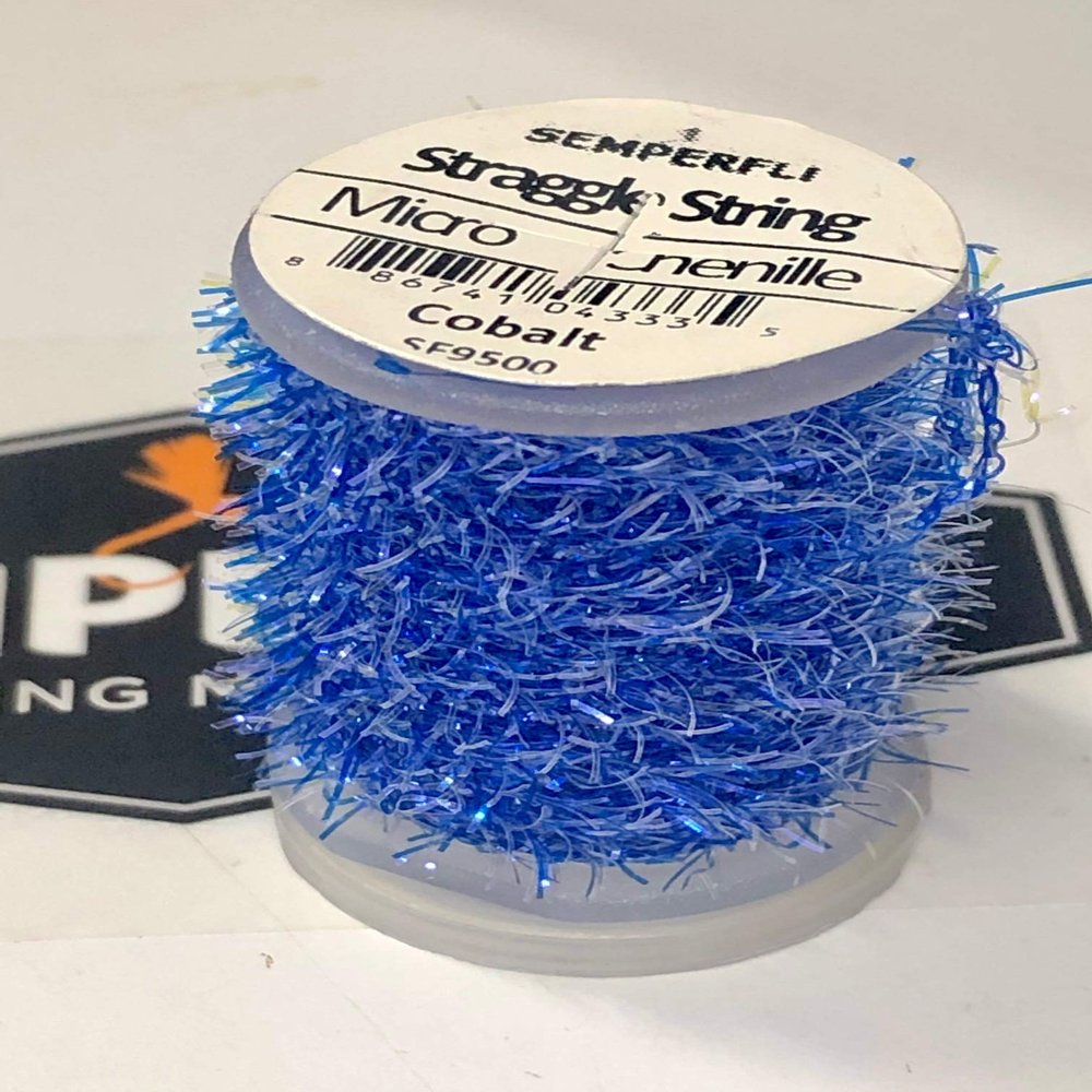 Semperfli Straggle String Micro Chenille Cobalt