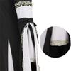 Famajia Womens Medieval Renaissance Costume Cosplay Victorian Vintage Retro Gown Long Dress Black Small view 4
