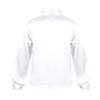 YONGHS Kids Boys Sparkly Sequins Hip Hop Performance Shirts Glittery Sequined Long Sleeve Spread Collar Dancewear White 8-10 view 2