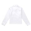 YONGHS Kids Boys Sparkly Sequins Hip Hop Performance Shirts Glittery Sequined Long Sleeve Spread Collar Dancewear White 8-10 view 4