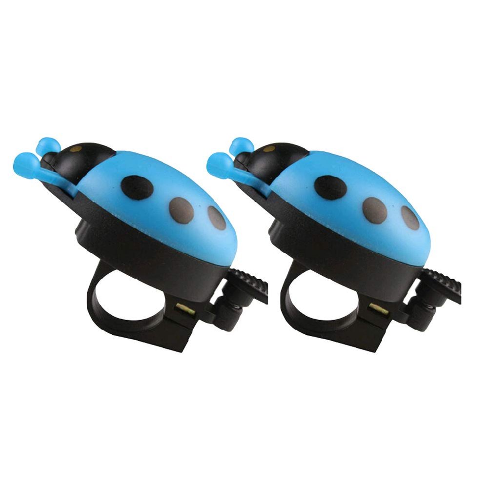2PCS Bike Bells Bicycle Cycling Bell Ring Ringer Bicycle Accessories for Boys Girls (Blue)