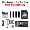 Bike Front Safety Light USB Rechargeable by Apace - Powerful LED Bicycle Headlight to Be Seen w/Bright 200 Lumens Output for Optimum Cycling Visibility view 3