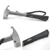 Mankujin Camping Mallet Hammer,6pcs Heavy Duty Iron Tent Pegs,Lightweight and Strong Tent Stakes Mallet Hammer,Unbreakable and Inflexible Tent Accessories Kit for Hiking, Backpacking, Gardening view 3
