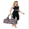 Aozora Yoga Mat Bag Large Yoga Mat Tote Sling Carrier with Pockets Fits Mats with Multi-Functional Storage Pockets Light and Durable (Celestial) view 3