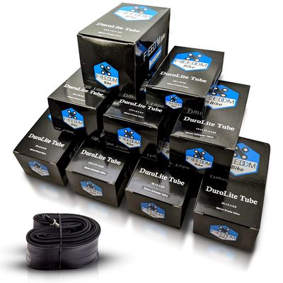 Bike Tube - Choose Size 12, 14, 26, 27.5, 650B, 29, 700c Bike Tubes - Road, Gravel, Mountain Bicycle - All tire Sizes - Presta or Schrader Inner Tube - Heavy Duty Latex - Bike tire Tube - 12S-1