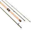 13ft 4 Pieces Carbon Fiber Sections Centerpin Float Fishing Rod Wooden Handle Steelhead Fishing Light LINE WT 6-10lbs view 2