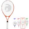 Gamma Quick Kids 23" Inch Junior Tennis Racquet Set or Kit Bundled with a 60-Pack Kids Red/Yellow Felt Training Transition Balls view 3