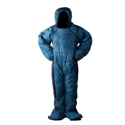 Wing Enterprises Adult Wearable Sleeping Bag Suit for Camping, Standing 3 Season Full Body Sleeping Wear for Travel Outdoor Hiking,Human Shaped,Zipper Design,M