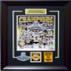 Framed Deluxe Hockey Bruins Stanley Cup Composite with official patches Limited Edition SKU #4018 view 1