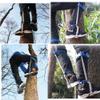 HUAWELL Tree Climbing Spikes,Tree Climbing Gear,Leather Forged Tree Climbing Tool Non-Slip Pedal for Picking Fruit, Indoor and Outdoor,High Altitude Logging Fruit Picking Hunting view 3
