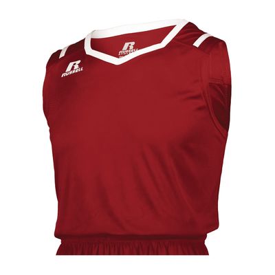 Russell Athletic Athletic Cut Men's Basketball Jersey True Red/White 2XL